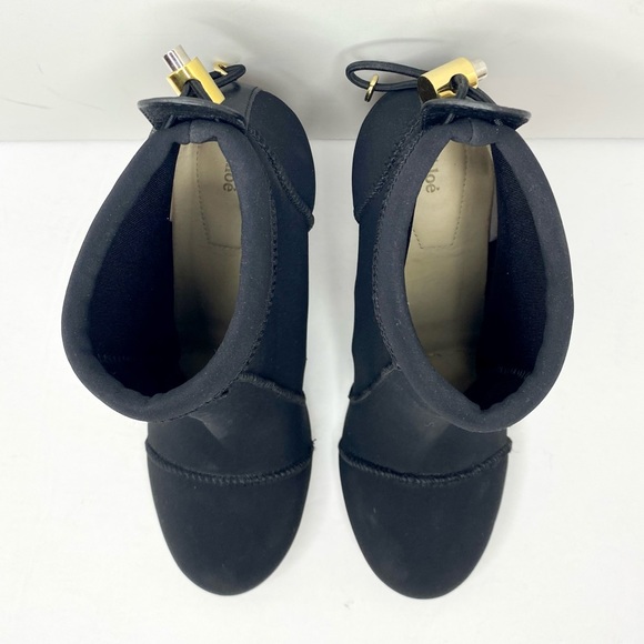 Chloe ‘Cameron’ Neoprene Ankle Booties - Picture 5 of 11